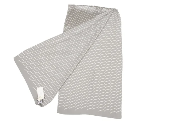 GIORGIO ARMANI Silk Wave Print Scarf K-174870_007