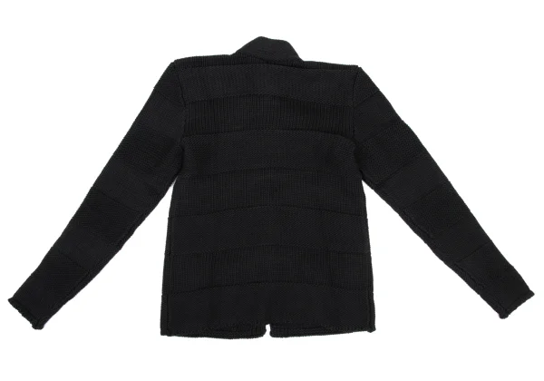 ARMANI COLLEZIONI Cotton Blend Switching Cardigan K-174872_010