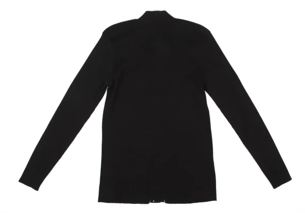 ARMANI COLLEZIONI Rayon Blend Ribbed Cardigan K-174873_010