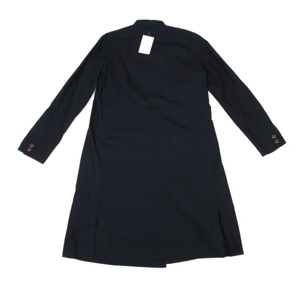EMPORIO ARMANI Cotton Band Collar Long Dress K-174875_013