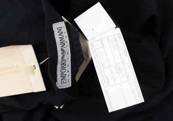 EMPORIO ARMANI Cotton Band Collar Long Dress K-174875_018