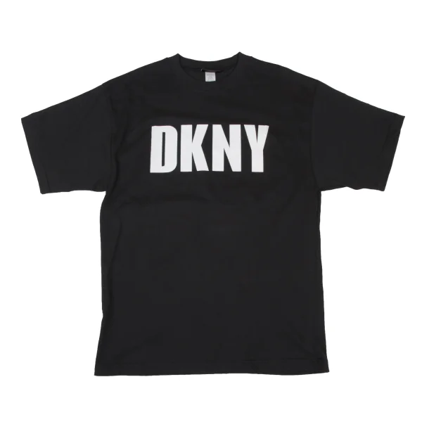 DKNY Logo Print T-shirt Black S-M K-174877_001
