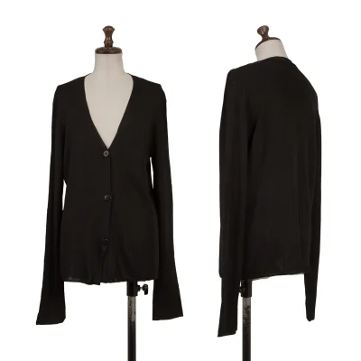 DONNA KARAN NEWYORK Rayon Knit Cardigan