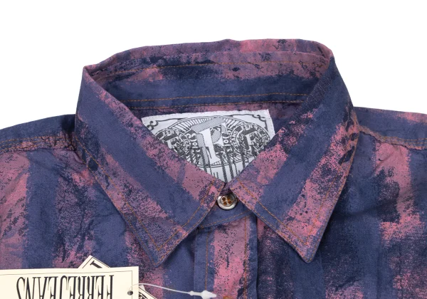 FERRE JEANS Faded Stripe Print Long Sleeved Shirt K-174881_007