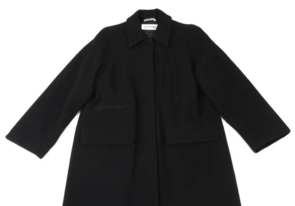 SPORTMAX Wool Snap Button Coat K-174884_003