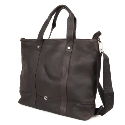 GIORGIO ARMANI 2way Leather Shoulder Bag