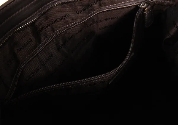 GIORGIO ARMANI 2way Leather Shoulder Bag K-174887_017
