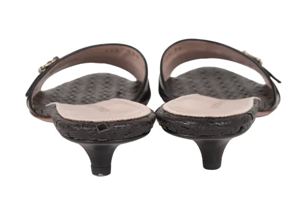 GIORGIO ARMANI Leather Mule Sandals  K-174890_004