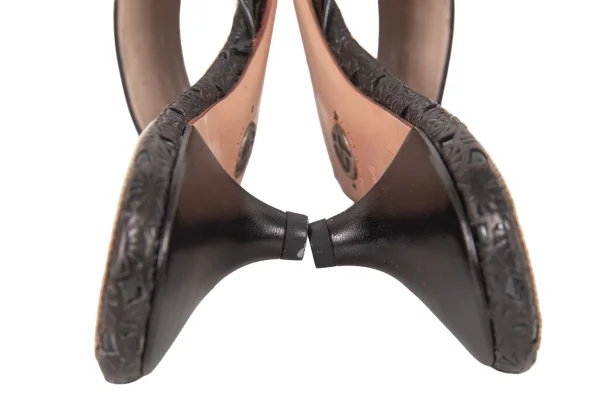 GIORGIO ARMANI Leather Mule Sandals  K-174890_011