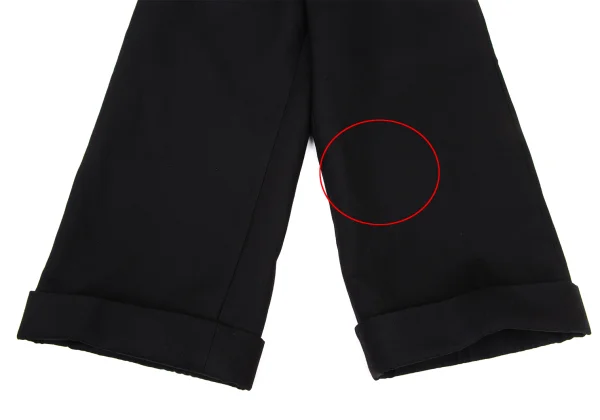 Yohji Yamamoto FEMME Wool Double Cropped Pants K-174906_008