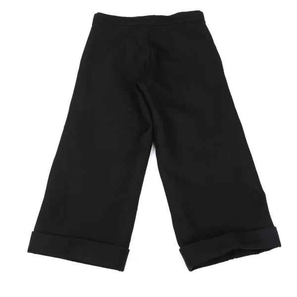 Yohji Yamamoto FEMME Wool Double Cropped Pants K-174906_013