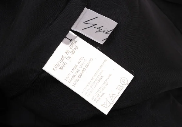 Yohji Yamamoto FEMME Wool Double Cropped Pants K-174906_016