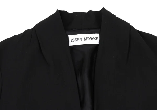 ISSEY MIYAKE Wool Back Lace-up 1B Jacket K-174909_003