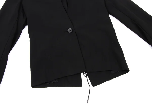 ISSEY MIYAKE Wool Back Lace-up 1B Jacket K-174909_007