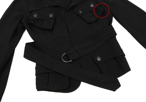 Jean Paul GAULTIER Pocket Design Belted Jacket  K-174912_010