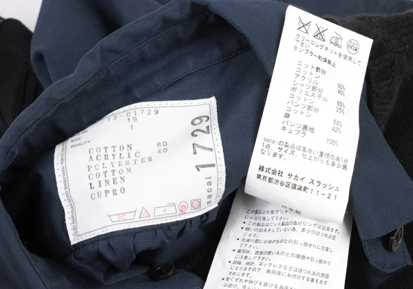 sacai Docking Design Blouse K-174913_018