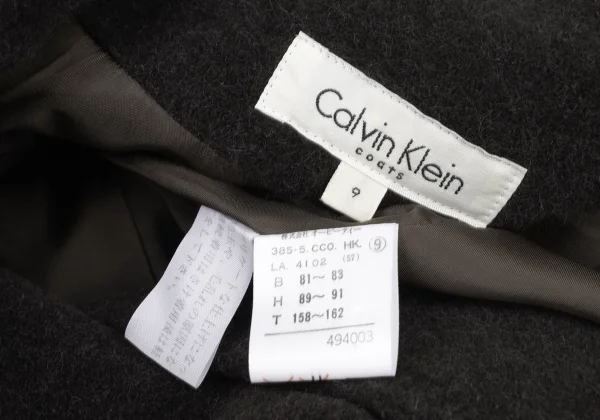 Calvin Klein Angora Wool Double Long Coat K-174915_018