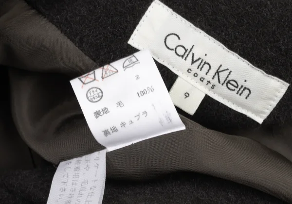 Calvin Klein Angora Wool Double Long Coat K-174915_019