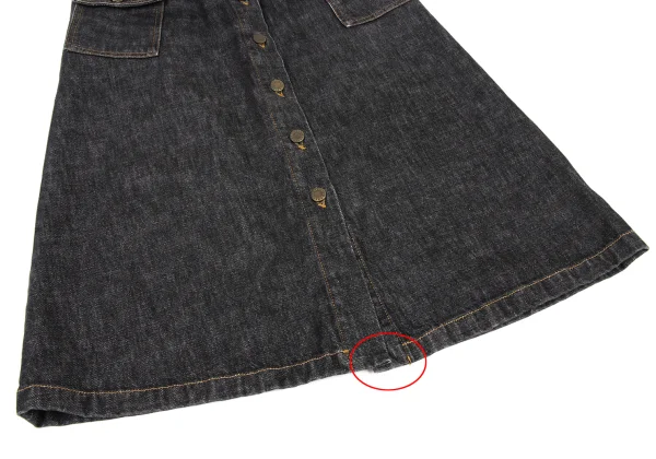 DOLCE&GABBANA Front Open Denim Skirt K-174916_011