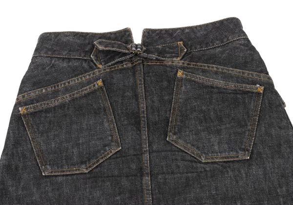 DOLCE&GABBANA Front Open Denim Skirt K-174916_015