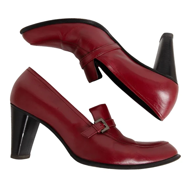 ANTEPRIMA Belted Leather Heel Shoes K-174918_003