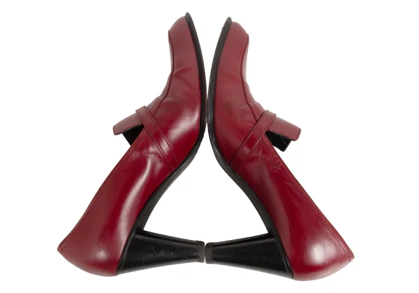 ANTEPRIMA Belted Leather Heel Shoes K-174918_010