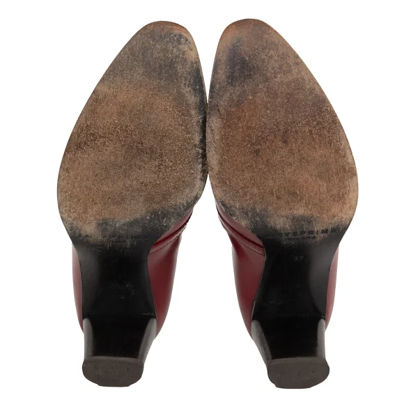 ANTEPRIMA Belted Leather Heel Shoes K-174918_016