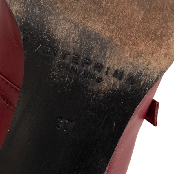 ANTEPRIMA Belted Leather Heel Shoes K-174918_017