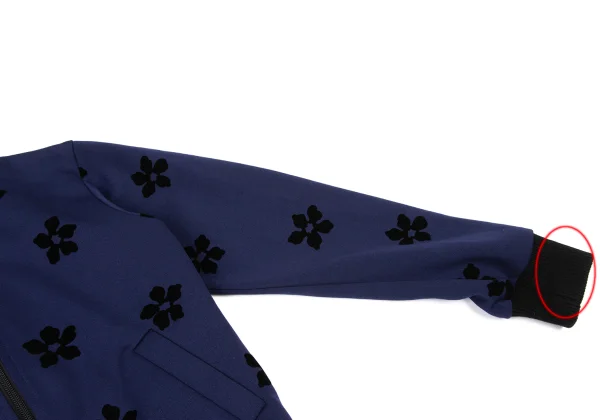 robe de chambre COMME des GARCONS Floral Flocky Track Jacket K-174922_006