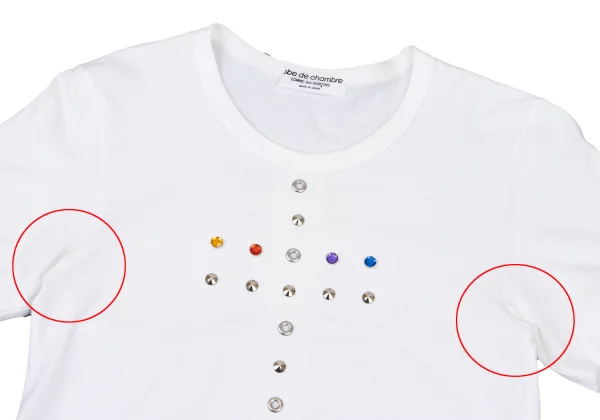 robe de chambre COMME des GARCONS Cross Studs T-shirt K-174923_002