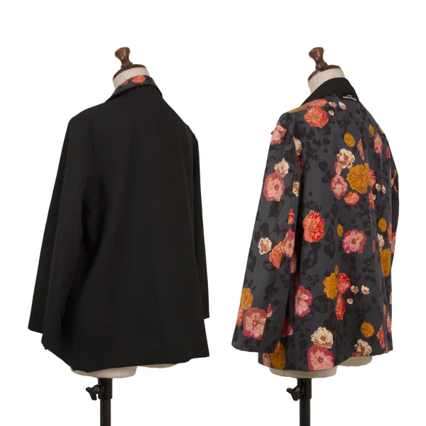 tricot COMME des GARCONS Floral Printed Reversible Jacket K-174926_002