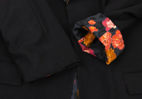 tricot COMME des GARCONS Floral Printed Reversible Jacket K-174926_006