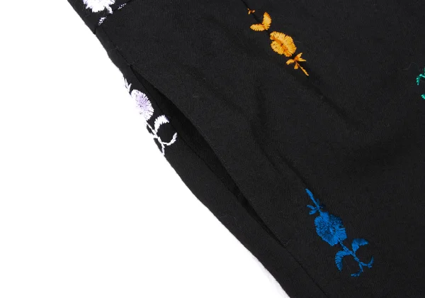 tricot COMME des GARCONS Wool Floral Embroidery Pants K-174930_003