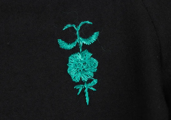 tricot COMME des GARCONS Wool Floral Embroidery Pants K-174930_004