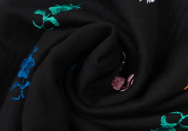 tricot COMME des GARCONS Wool Floral Embroidery Pants K-174930_011