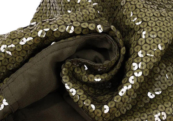 tricot COMME des GARCONS Sequins Pocket Design Wrap Skirt K-174932_012