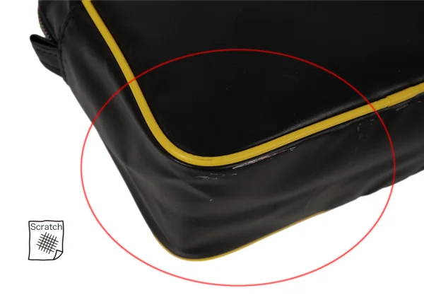 tricot COMME des GARCONS Piping Desing Square PVC Bag K-174938_008
