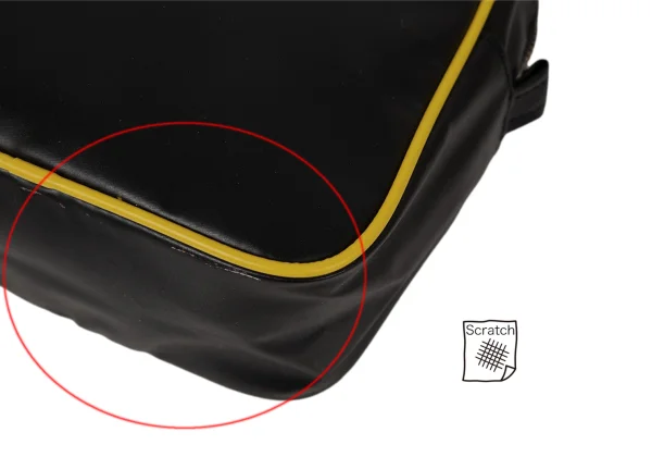 tricot COMME des GARCONS Piping Desing Square PVC Bag K-174938_009