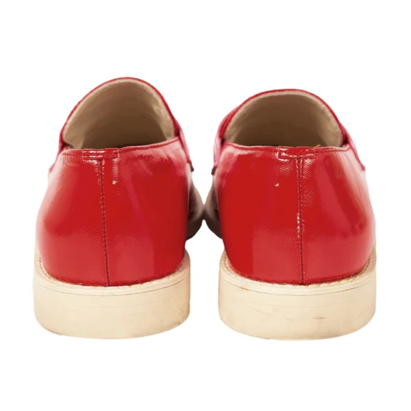 tricot COMME des GARCONS Bicolor Enamel Penny Loafers K-174939_011