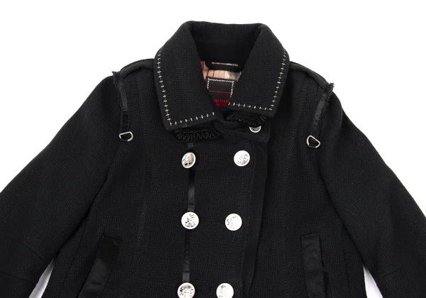 MARITHE + FRANCOIS GIRBAUD Wool Metal Button Jacket K-174940_003
