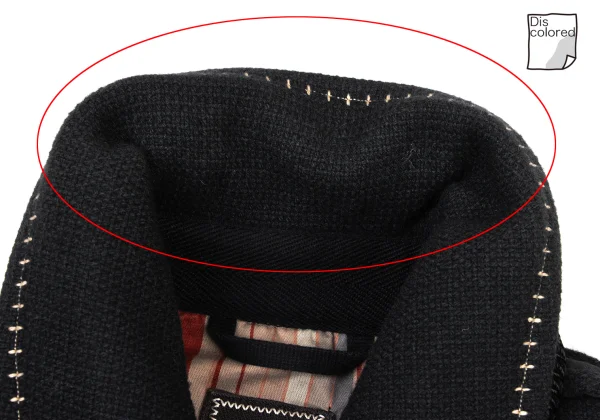 MARITHE + FRANCOIS GIRBAUD Wool Metal Button Jacket K-174940_007