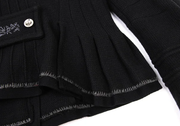 MARITHE + FRANCOIS GIRBAUD Wool Metal Button Jacket K-174940_016