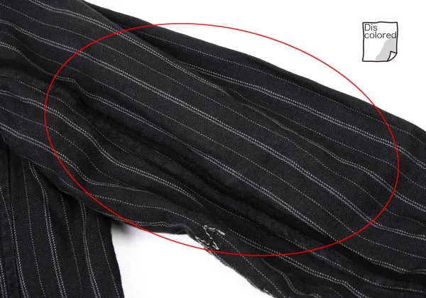 MARITHE + FRANCOIS GIRBAUD Stitch Stripe Cotton Jacket K-174941_018