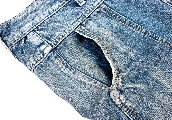MARITHE + FRANCOIS GIRBAUD Switching Denim Skirt K-174944_004