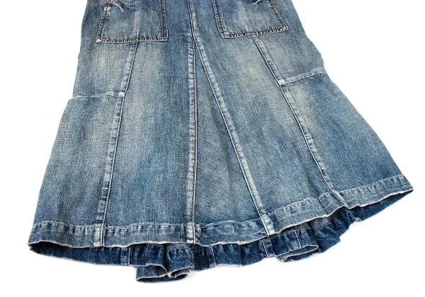 MARITHE + FRANCOIS GIRBAUD Switching Denim Skirt K-174944_007