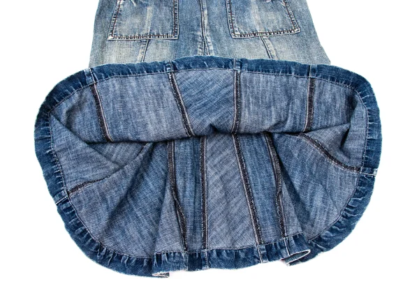 MARITHE + FRANCOIS GIRBAUD Switching Denim Skirt K-174944_008