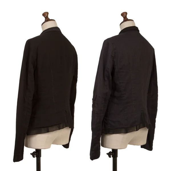 MARITHE + FRANCOIS GIRBAUD Stripe Reversible Jacket K-174945_002