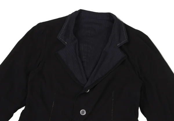 MARITHE + FRANCOIS GIRBAUD Stripe Reversible Jacket K-174945_004