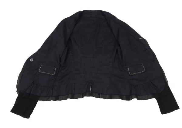 MARITHE + FRANCOIS GIRBAUD Stripe Reversible Jacket K-174945_010
