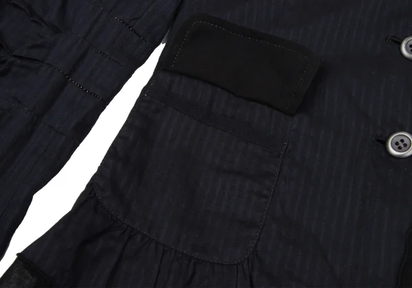 MARITHE + FRANCOIS GIRBAUD Stripe Reversible Jacket K-174945_012